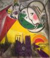 Marc Chagall, Dimanche, 1952-1954, l auf Leinen, Centre Pompidou (c) VG Bild-Kunst, Bonn 2018 