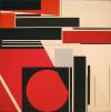 Günther Fruhtrunk, Gestaltung ins Quadrat, 1959, Städtische Galerie im Lenbachhaus und Kunstbau München Foto: Lenbachhaus, © VG Bild-Kunst Bonn, 2022