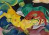  Franz Marc, Kühe, rot, grün, gelb, 1911, Städtische Galerie im Lenbachhaus und Kunstbau München / Lenbachhaus Munich