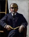 Max Beckmann, Bildnis Curt Glaser, 1929, l auf Leinwand, 94 x 74,3 cm, Saint Louis Art Museum, Bequest of Morton D. May, 845:1983