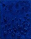 Yves Klein, Relief éponge bleu (Kleine Nachtmusik), 1960, Städel Museum, Frankfurt am Main, © The Estate of Yves Klein / VG Bild-Kunst, Bonn 2022