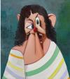 George Condo Rodrigo’s wife, 2011 Oil on linen 137,5 x 122,6 cm Private collection © 2023 George Condo / Artists Rights Society (ARS), New York.