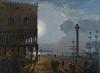  Gemälde Friedrich Nerly, Die Piazzetta in Venedig bei Mondschein, um 1838, Öl auf Leinwand, 75 x 102 cm Bild: © Angermuseum Erfurt / D. Urban 