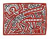 Keith Haring <em>Untitled</em> 1983 © Keith Haring Foundation 