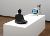 Nam June Paik, TV-Buddha, 1974. Collection Stedelijk Museum Amsterdam. Photo: Stedelijk Museum Amsterdam. Nam June Paik, TV Garden, 1974-1977 (2002). Kunstsammlung Nordrhein-Westfalen, Düsseldorf © Estate of Nam June Paik Nam June Paik, TV Garden, 1974-1977 (2002). Kunstsammlung Nordrhein-Westfalen, Düsseldorf © Estate of Nam June Paik