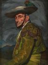 Ignacio Zuloaga: Halbfigurenbildnis eines Picadors, 1910 Privatsammlung Leihgabe im Museo de Segovia – Museo Zuloaga de Segovia