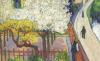 Hans Thuar, Blühende Obstbäume (Endenich), 1911 (Detail) © Privatbesitz, Foto: Museen Stade / Margot Schmidt