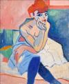 Andr Derain, La Femme en chemise, 1906, Statens Museum for Kunst, Kopenhagen, Foto: SMK Photo/Jakob Skou-Hansen,  2023, ProLitteris, Zurich