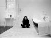 Yoko Ono in HALF-A-ROOM, 1967 from HALF-A-WIND SHOW, Lisson Gallery, London, 1967 Photograph: Clay Perry © Yoko Ono