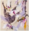 Purple Dignity, 2022, l auf Leinwand, 180 x 160 cm, (c) Eric Lichtenscheid