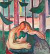 Edvard Munch (18631944) Vampir im Wald, 19161918 Öl auf Leinwand, 149 x 137 cm Munchmuseet © Munchmuseet