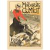   Théophile-Alexandre Steinlen (1859-1923) Motocycles Comiot  Paris 1899, Lithographie, Foto: Vintage Travel und Advertising Archive/Alamy Stock Photo | G-0084