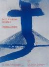 Jürgen Schweinebraden, Plakat zur Ausstellung »Ralf Winkler, Dresden. Übermalungen«, 1979, Siebdruck, unter Verwendung eines Werkes von A.R. Penck, Kupferstich-Kabinett, Staatliche Kunstsammlungen Dresden, Foto: Herbert Boswank