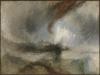 Turner, Snow Storm - Steam-Boat off a Harbour’s Mouth, exhibited 1842, Tate: Accepted by the nation as part of the Turner Bequest 1856