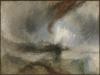 Turner, Snow Storm - Steam-Boat off a Harbours Mouth, exhibited 1842, Tate: Accepted by the nation as part of the Turner Bequest 1856