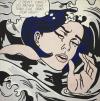 Roy Lichtenstein: Drowning Girl, 1963 171,6  169,5 cm, l und Acryl auf Leinwand (The Museum of Modern Art, New York, Philip Johnson Fund (by exchange) and gift of Mr. and Mrs. Bagley Wright  Estate of Roy Lichtenstein/Bildrecht, Vienna 2024) Foto: The Museum of Modern Art, New York/Scala, Florence